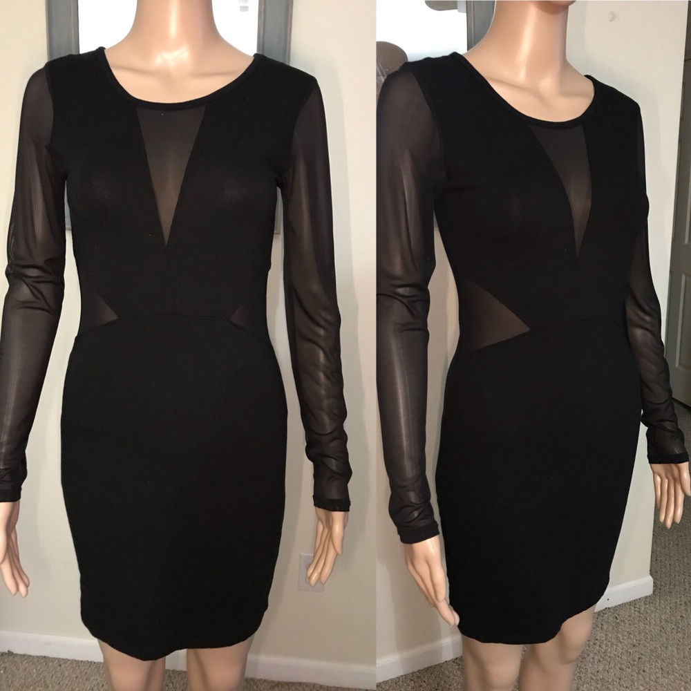 NWOT MESH BODYCON DRESS